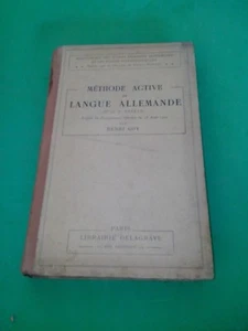 Aktive Methode der deutschen Sprache - Henri Goy - Delagrave Buchhandlung (1925) - Bild 1 von 3