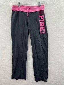 Pink Panther Sweatpants Girls Small Gray Cotton Activewear Youth 28 x 28 - Picture 1 of 8