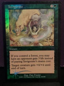 MTG - 1x Invigorate - Foil - Mercadian Masques NM - Picture 1 of 2
