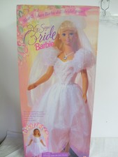 MY SIZE 3'  BARBIE DOLL BRIDE DOLL IN BOX  MATTEL 1994