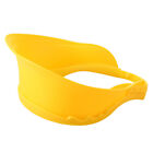 Silicone Shower Cap Adjustable Bath Hat Yellow