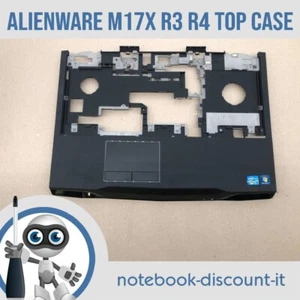 Dell Alienware m17x r3 r4 TOP CASE PALMREST + TOUCHPAD 0w2trw 0vxc76 0wmcfh - Imagen 1 de 4