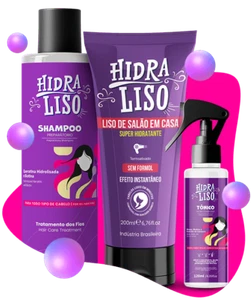 1 Hidraliso 200 ml + 1 Champú 250ml + 1 Tônico 120ml - Imagen 1 de 1