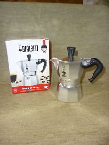 New in Box Bialetti 1 Cup 60ml Moka Express Espresso Maker