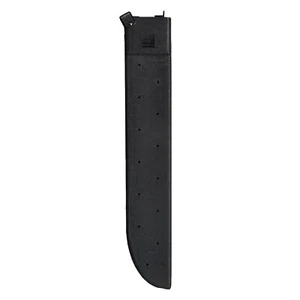 Funda de machete de plástico negro de 18" G.I. Cubierta de hoja tipo con afilador incorporado - Imagen 1 de 1