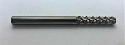 ACCUPRO 1/4" Diam Solid Carbide Diamond-Pattern Burr End Router Bit - Image 1 of 2