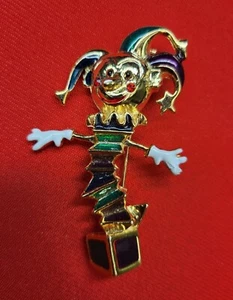 Weihnachten Jack in a Box Anstecknadel Brosche - Bild 1 von 8