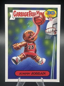 Garbage Pail Kids 2015 30 aniversario años 80 parodia #7b (Micheal) Jumpin Jordan - Imagen 1 de 2