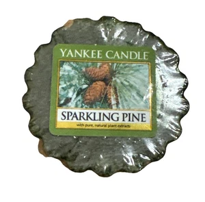 Retired Yankee Candle Sparkling Pine Wax Melts Tarts Potpourri 8 Hour - Picture 1 of 3
