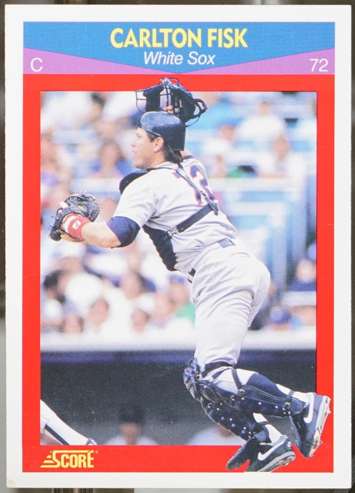 1990 Score Super Star Baseball Carlton Fisk #70 EX - Image 1 of 1