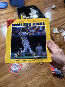 Home Run Kings pelotas de béisbol súper raras mejor libro de pegatinas José Canseco Dick Lally - Imagen 1 de 3