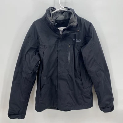 Chaqueta Columbia Titanium Manga Larga Cremallera Completa Bolsillos Negra Talla M Para Hombre Foto 1 de 4