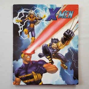 X-Men School Pocket Folder Marvel Comics 2003 Cyclops Magneto Storm Wolverine - Picture 1 of 7