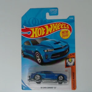 Hot Wheels '18 COPO Camaro SS Blue Muscle Mania 5/10 (#71/250) - Picture 1 of 2