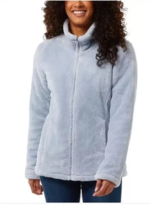 32 Degrees Ladies' Plush Jacket, Arctic Ice, L - Picture 1 of 4