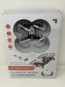 Sharper Image Fly +Drive 6'' Drone!! Dual Function W/Remote - Picture 1 of 5