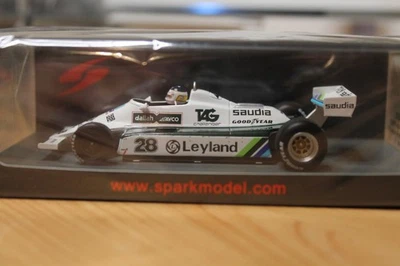 1:43 SPARK Carlos Reutemann Williams FW07B 1980 Monaco GP - Image 1 of 4