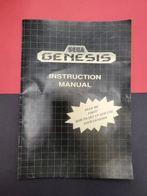 1992 Sega Genesis system instruction manual - Image 1 of 2