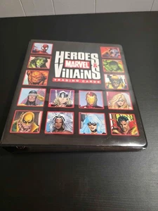 2010 MARVEL HEROES AND VILLIANS SAMMLERBINDER UND SILBER PARALLEL SET - Bild 1 von 14