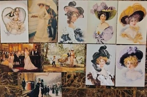 Viktorianische Grußkarten! Mit Umschlägen - 10 Stück - Bild 1 von 12