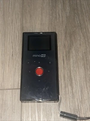 Mino HD Flip Video Camera Model F460B PSV-465 Black-used, - Image 1 of 3