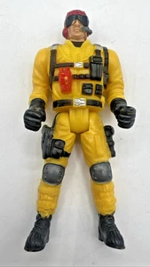 Figura de acción Lanard The Corps traje amarillo soldado de rescate 3,75" juguete de colección - Imagen 1 de 7