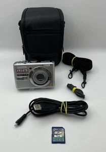 Panasonic Digitalkamera Lumix DMC-LS60 6.0MP silber getestet 1GB Speicherkartenetui - Bild 1 von 15