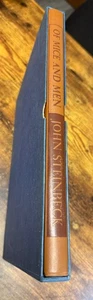 John Steinbeck Of Mice and Men Heritage Press Illustrated Hardcover Slipcase - Picture 1 of 9