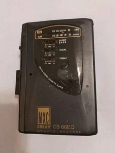 MXC CROWN CS 66EQ Personal Cassette Player AM FM Radio getestet - Bild 1 von 4