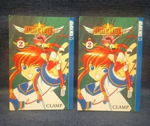 (2) ANGELIC LAYER BY CLAMP BATTLE 2 ENGLISH 1st Ed. Tokyopop 2002 - Bild 1 von 2