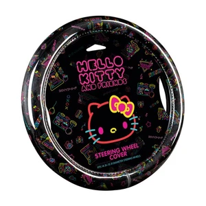 Cubierta del volante Hello Kitty, cubierta oficial del volante del coche Sanrio con... - Imagen 1 de 9