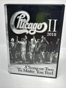 Chicago II 2018 “A Song or Two To Make You Feel” Live DVD **Excellent** RARE - Picture 1 of 6