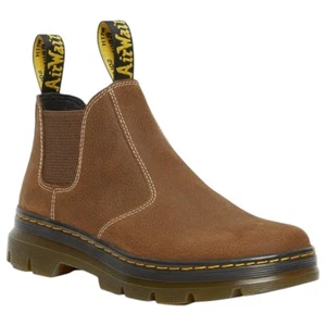 Mens Dr. Martens Hardie Ii Chelsea Boots Whiskey Pit Quarter Shoes 12 - Picture 1 of 7