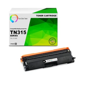 TCT TN-315BK TAA Compliant Compatible Toner Cartridge Replacement for Brother - Picture 1 of 6