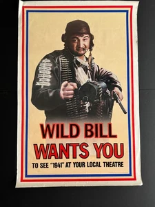 Wild Bill Wants You 1941 Movie One Sheet Poster 27" x 41"  (1979) - Picture 1 of 3