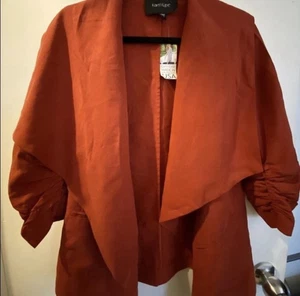 Karen Kane Jacke drapierter Ausschnitt Größe S - Bild 1 von 7