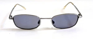 NWT Vintage 90's Small Rectangle Metal Sport Sunglasses (S. Silver) - Picture 1 of 5
