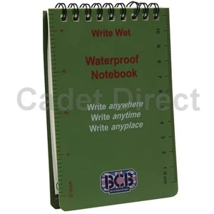 Write Wet Waterproof Notebook, A6, Olive Green - Picture 1 of 5
