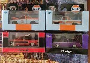 M2 Machines '72 Dodge Adventurer 100 '75 Cheyenne GULF Cheyenne Chevy 454 - Picture 1 of 5