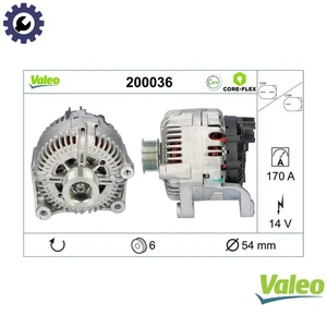 ALTERNATOR 200036 FOR BMW 5/E60/E61/7/E66/E67 N47D20C/A M47D20 2.0L 4cyl 5 E61 - Picture 1 of 13