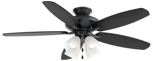 52" Kichler Renew Premier Satin Black LED Ceiling Fan - Picture 1 of 1