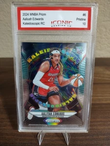 2024 WNBA PRIZM AALIYAH EDWARDS KALEIDOSCOPIC RC # 6 PRISTINE 10 - Picture 1 of 2