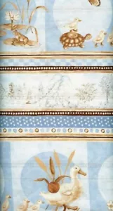 AUSVERKAUF - "SIMPLE NATURE" BABY JUNGE STEPPSTOFF IN BLAU & BRAUN - WILMINGTON - Bild 1 von 1