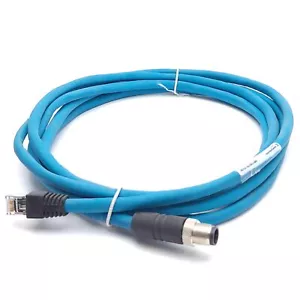 Lumberg 0985 YM57530 103/3M Cavo Ethernet Cat5e, M12 4 Pin Maschio a RJ45, 3m - Foto 1 di 4