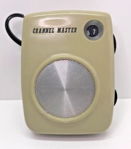 1970 Channel Master Portable AM Radio 6214 Works, Rare Find!