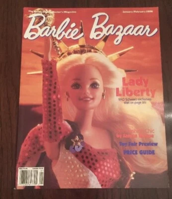 1996 Barbie Bazaar January/February - Fifties Fashion Chic, Lady Liberty - Foto 1 de 4