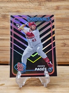 2024 Topps Update Series - Holiday Foil #US338 Pedro Pages (RC) - Picture 1 of 1