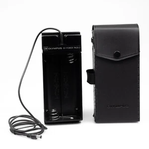 *MINT* Olympus OM System 6V Power Pack 2 T10 Ring Flash T8 2 T28 Winder 1 2 Case - Photo 1 sur 18