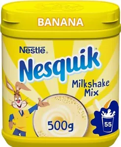 Nesquik Milkshake Mix Banana 500G - Picture 1 of 4