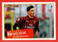 CALCIATORI PANINI 2019/20 - rookie sticker # C18 DANIEL MALDINI (MILAN) - new